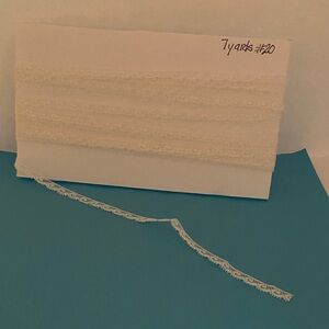 #20 Vintage Lace 7 Yards x .25”